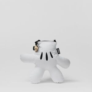 Zara X Disney White Mickey Mouse Glove Crossbody Purse